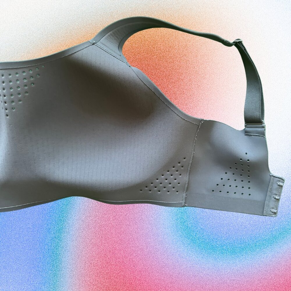 NWOT VICTORIA'S SECRET VSX Featherweight Max™ Sports Bra Gray Grey 32DDD / 32F - Picture 9 of 9